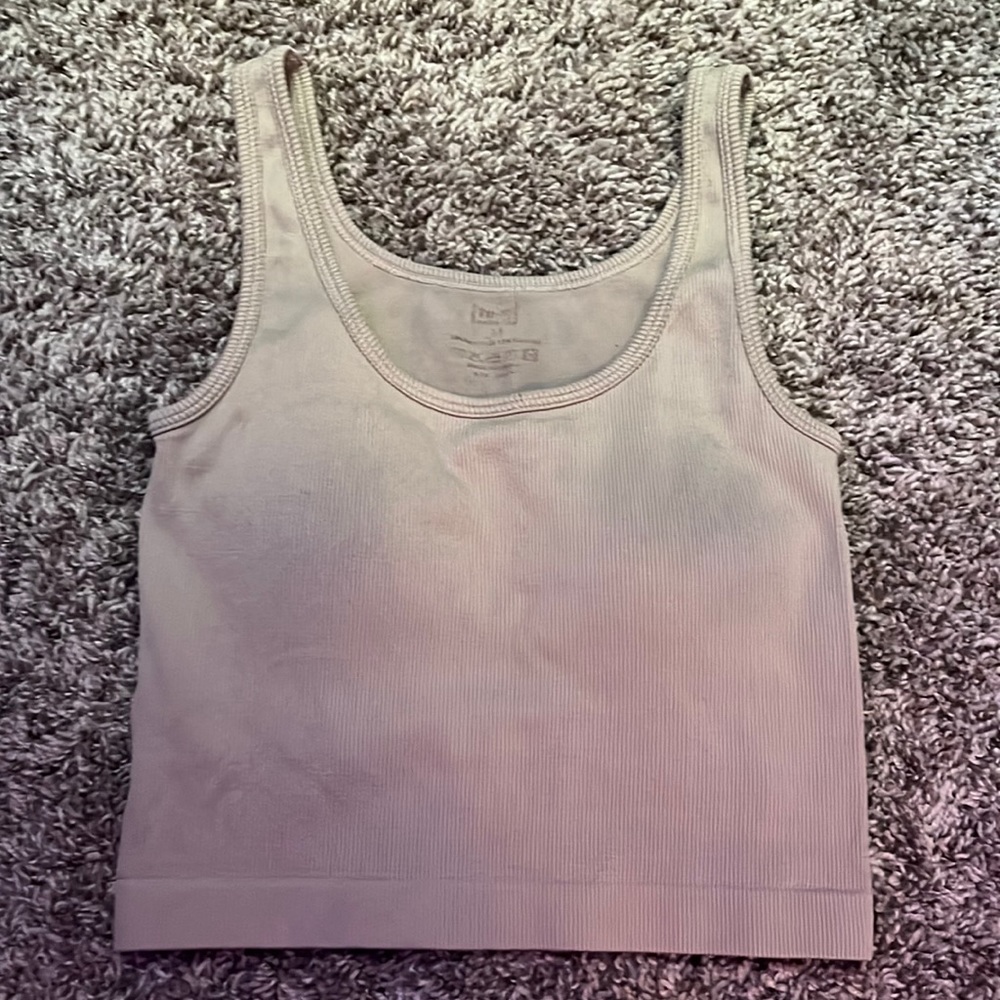 crop top, have bra padding inside,would fit a small-medium.